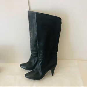 Flings leather boots